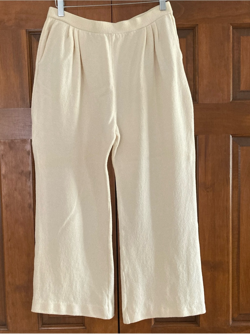 ST. JOHN by Marie Gray beige Santana knit Pants women’s size 12